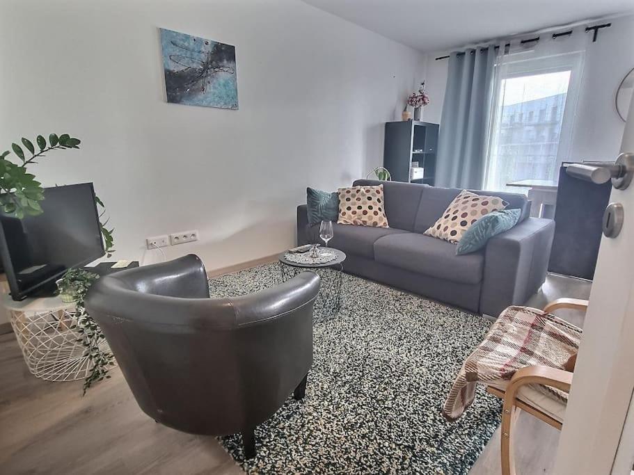 Superbe Appartement Avec 2 Balcons - Vue Sur La Cathedrale Environ 15 Min En Tram Estrasburgo Exterior foto